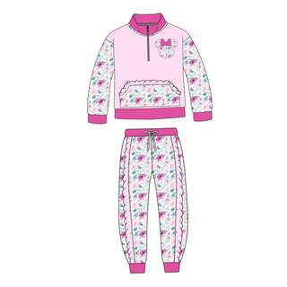 Minnie in Bloom Jogger Set **Pre-Order Shipping Mid-end of Jan.**