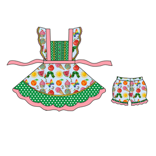 A Caterpillar's Colorful Journey Pinafore Set **Pre-Order ETA Early July**