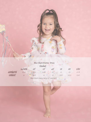 Fairies Tulle Sparkle-Long Sleeved