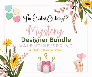 Mystery Designer Bundle- 4 Outfits (Round One) **Pre-Order Ships Early Jan **
