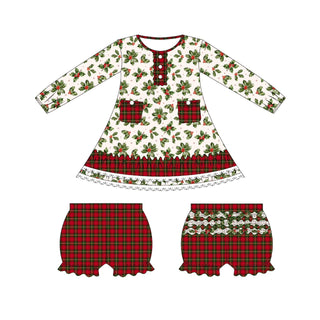 Holly Berry Doll Set- DOLL House Dress **Pre-Order-ETA ships end of October**