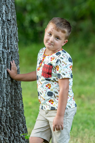 Secrets of the Sorcerers Boy Shirt **Pre-order ETA Mid OCT.**
