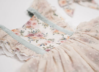 Lacey Floral BF Signature Tunic Set- RTS**First 100 Orders Recieve a Matching Hair Bow**