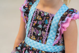 Retro Cool Academy Pinafore **Pre Order ETA End of July**