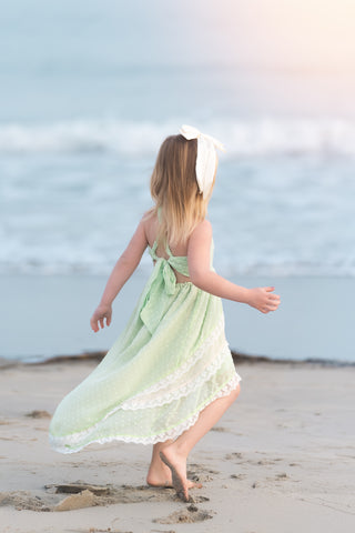 Tiana's Ocean Dance Hi-Lo Dress Set **Pre-Order Ships end of May**