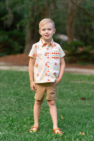 Under The Big Top Boy Shirt **Pre Order ETA Mid-End of July**