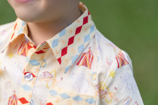 Under The Big Top Boy Shirt **Pre Order ETA Mid-End of July**