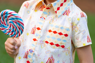 Under The Big Top Boy Shirt **Pre Order ETA Mid-End of July**