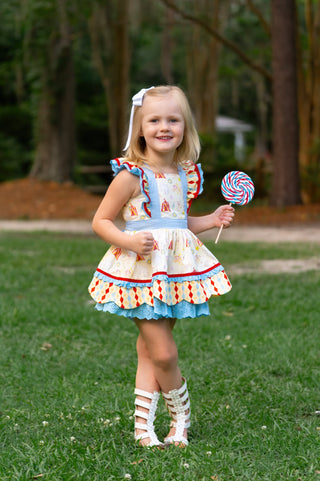 Under The Big Top Pinafore **Pre Order ETA Mid-End of July**