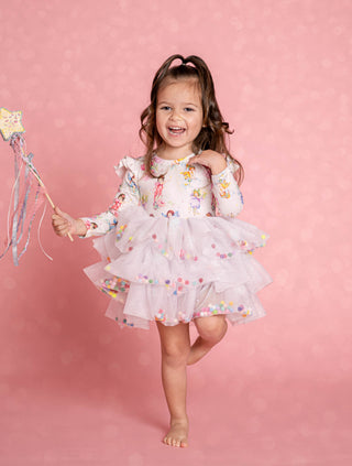 Fairies Tulle Sparkle-Long Sleeved