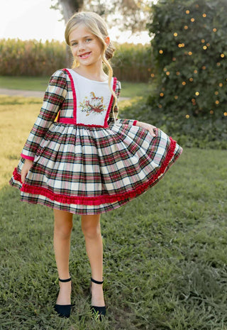 Rocking Horse Reverie – Noelle Couture Dress **Pre-Order ETA 8 Weeks**