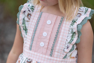 Dino Adventure Pinafore **Pre-Order ETA end of September*