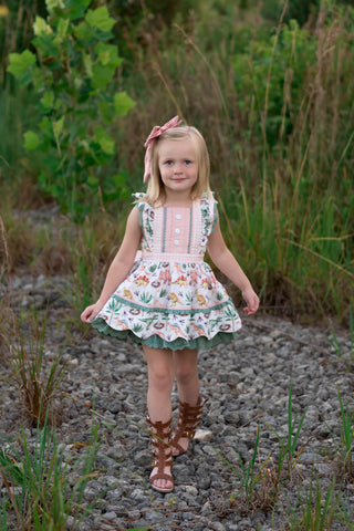 Dino Adventure Pinafore **Pre-Order ETA end of September*