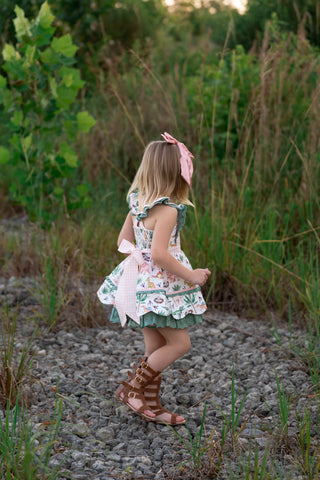Dino Adventure Pinafore **Pre-Order ETA end of September*