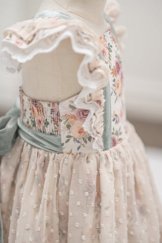 Lacey Floral BF Signature Tunic Set- RTS**First 100 Orders Recieve a Matching Hair Bow**