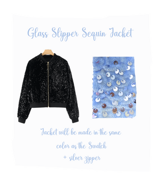 Glass Slipper Sequin Jacket (blue) **Pre-Order ETA Mid-End of April**