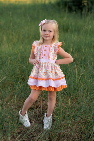 Pumpkin Patch Cutie Pinafore**Pre-Order mid September**