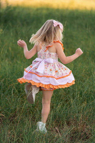 Pumpkin Patch Cutie Pinafore**Pre-Order mid September**