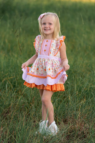 Pumpkin Patch Cutie Pinafore**Pre-Order mid September**