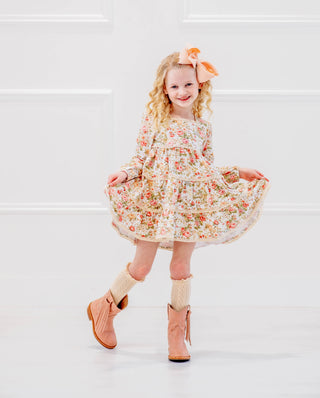 Vintage Flora Twirl Dress Set