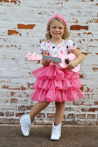 "In My Era"-Tulle Dress Set! Ready to Ship ***Imperfect due to glitter**