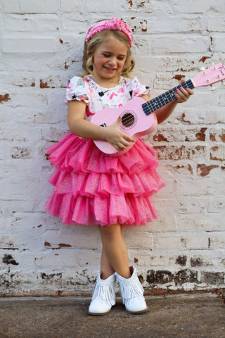 "In My Era"-Tulle Dress Set! Ready to Ship ***Imperfect due to glitter**