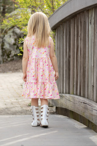 Pink Summer Bliss Twirl Dress-Pre-Order ETA JUNE
