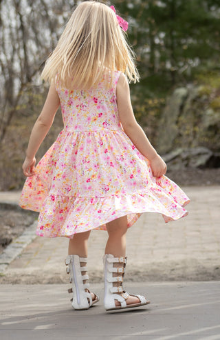 Pink Summer Bliss Twirl Dress-Pre-Order ETA JUNE