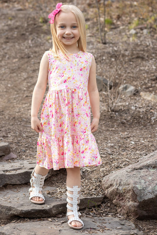 Pink Summer Bliss Twirl Dress-Pre-Order ETA JUNE