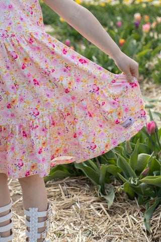 Pink Summer Bliss Twirl Dress-Pre-Order ETA JUNE