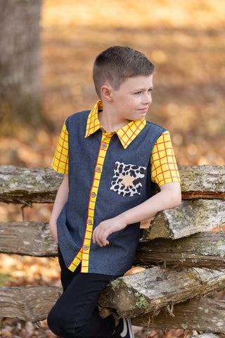 Roundup Ranger Boy Shirt **Pre-Order ETA End of April**