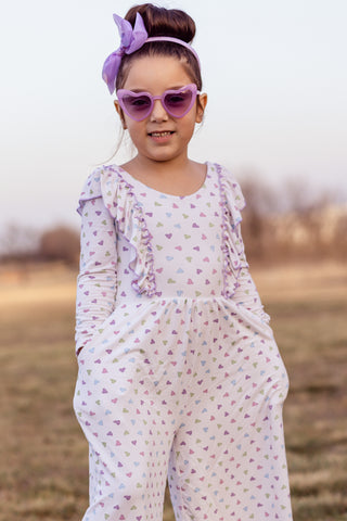 Sweetheart Leggy Romper