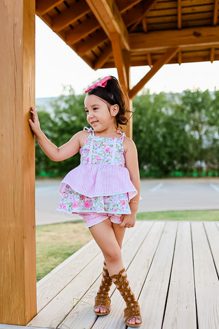 Pretty In Pink Tunic Set