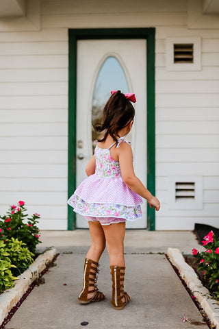 Pretty In Pink Tunic Set