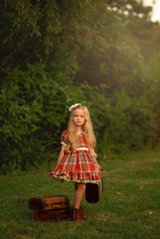 Pumpkin Spice Couture Dress