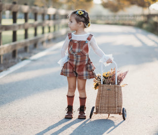 Pumpkin Spice Overalls