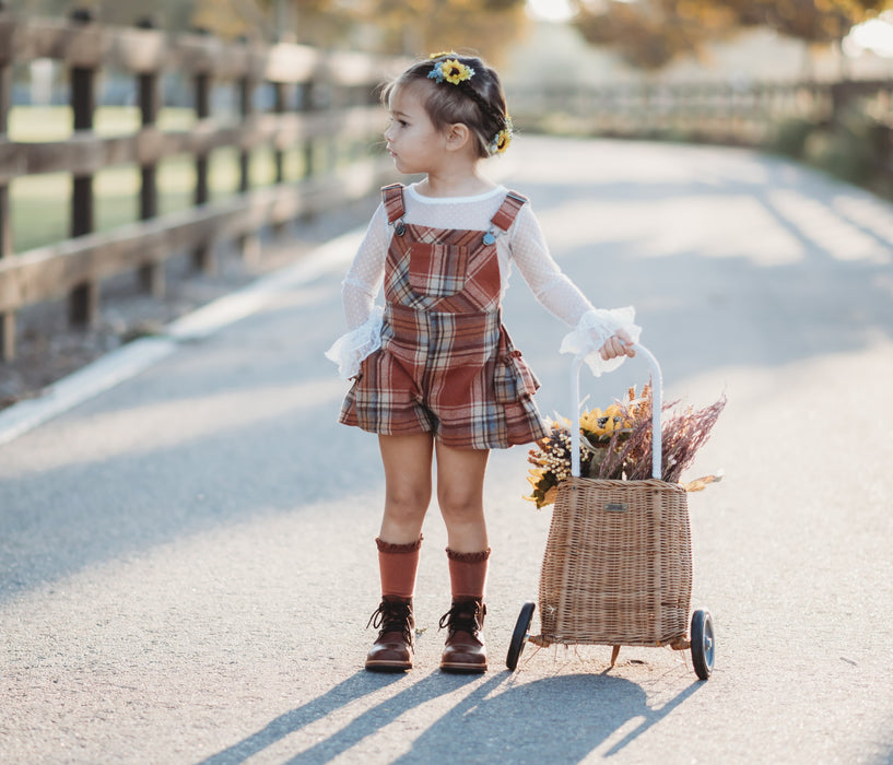 Pumpkin Spice Overalls