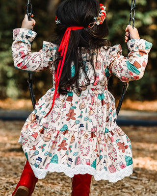 Christmas Wishes Twirl dress