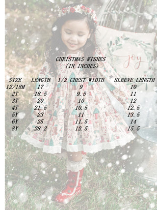 Christmas Wishes Twirl dress