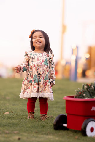 Christmas Wishes Twirl dress
