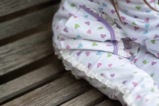Sweetheart Jogger Set- Minky Jacket and Cotton Pants without Minky