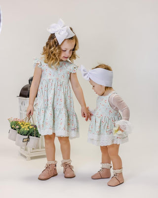 Spring Floral-Twirl Dress