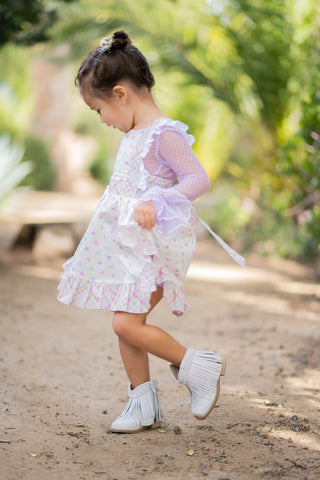 Perfectly Pastel Pinafore Dress