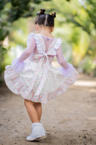 Perfectly Pastel Pinafore Dress