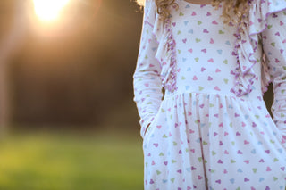 Sweetheart Leggy Romper