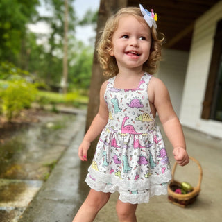 Dino Easter Romper