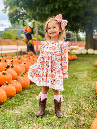 Pumpkin Patch Twirl Dress