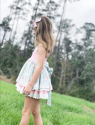 Spring Blossom Tunic Set