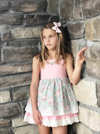 Spring Blossom Tunic Set