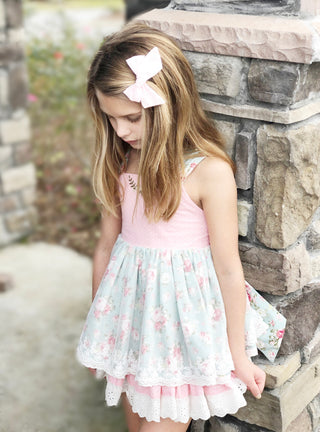 Spring Blossom Tunic Set